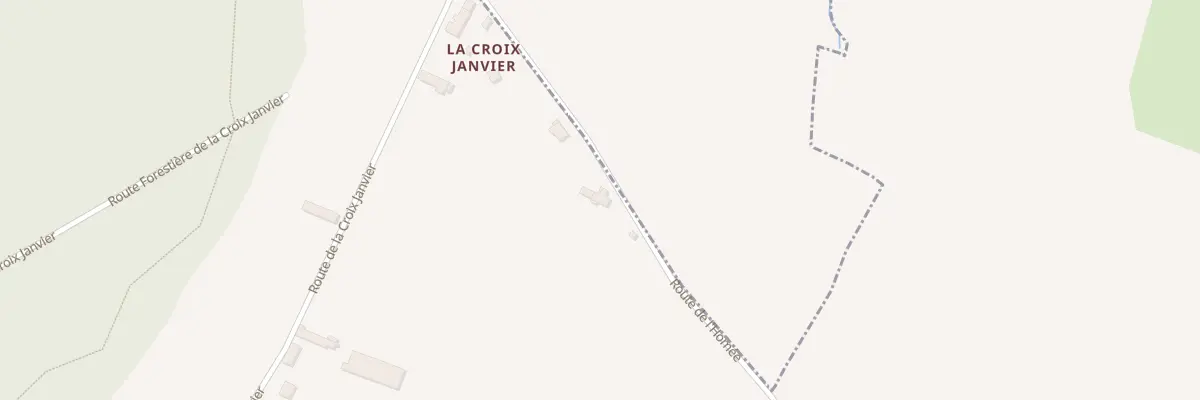 Plan du 29 La Croix Janvier à Laignelet