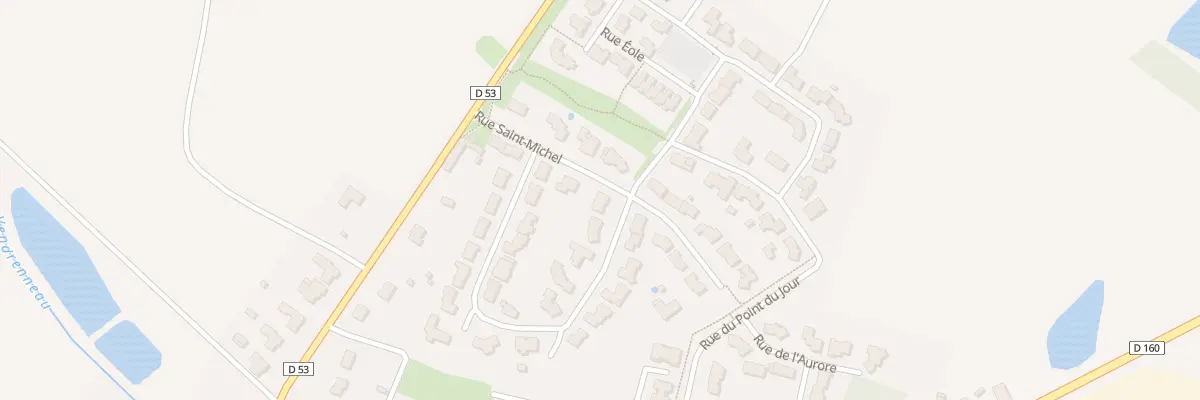 Plan du 2 Rue St Dominique à Vendrennes