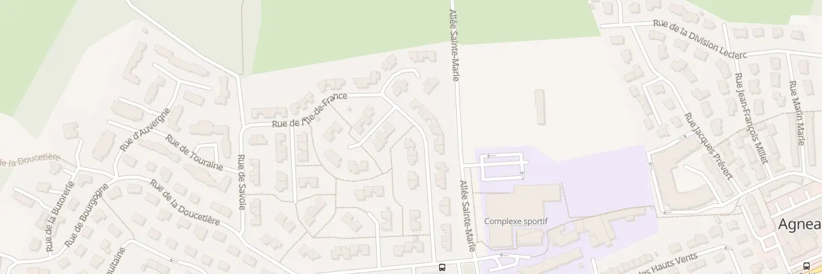 Plan du 13 Rue de l’Ile de France à Agneaux