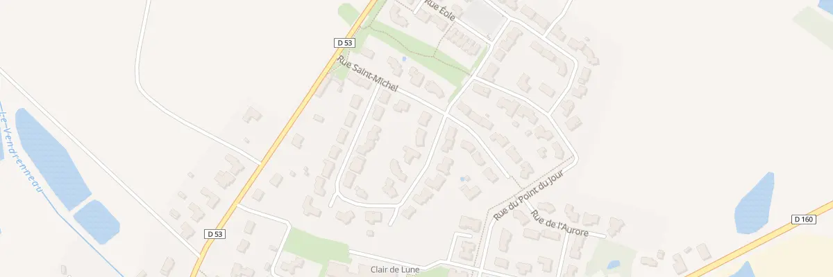 Plan du 4 Rue Saint-Dominique à Vendrennes