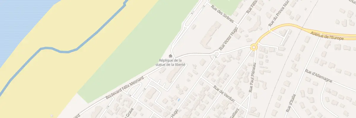 Plan du 23 Av de la Pte de Grave à Soulac-sur-Mer
