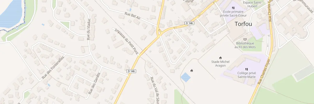 Plan du 27 Rue de la Bretesche (Torfou ) à Sèvremoine