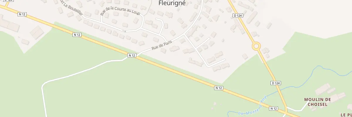 Plan du 19 Rue de Paris à La Chapelle-Fleurigné