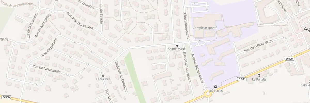 Plan du 15 Rue de la Doucetière à Agneaux