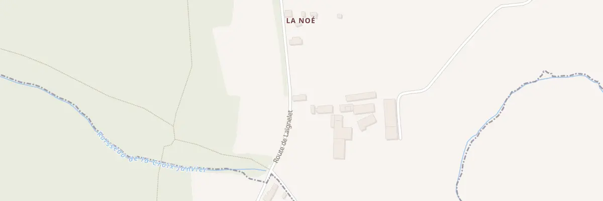 Plan du 5127 La Maison Neuve à Landéan