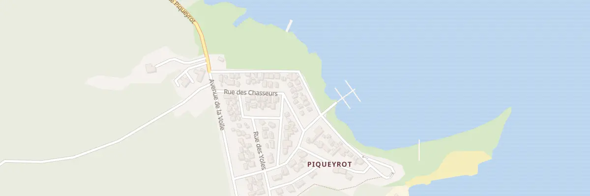 Plan du 940 Piqueyrot à Hourtin