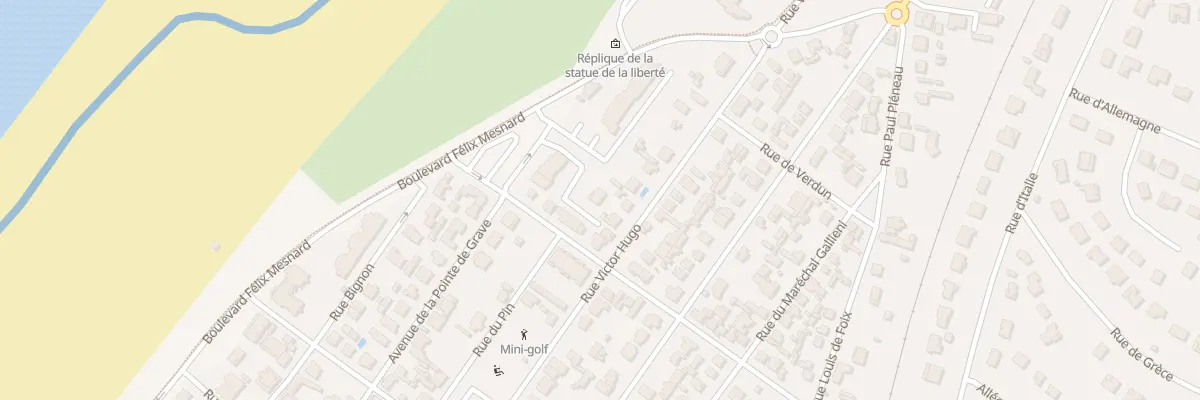 Plan du 36B Rue Victor Hugo à Soulac-sur-Mer