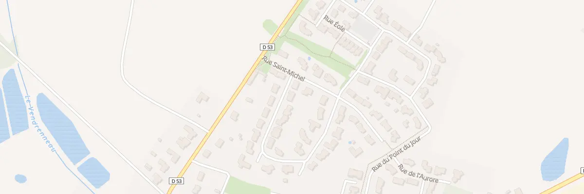 Plan du 3 Rue St Gabriel à Vendrennes