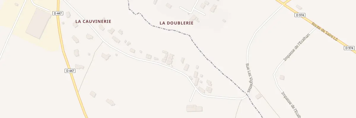 Plan du 15 La Doublerie à Rampan