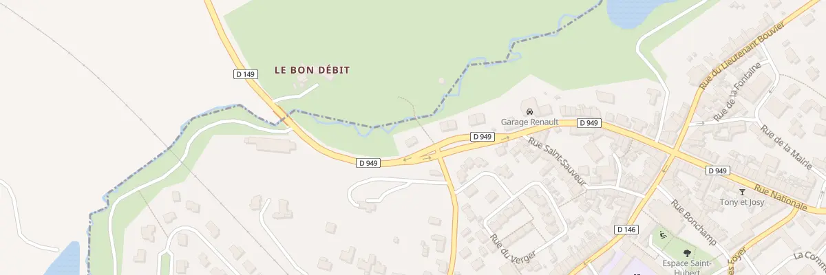 Plan du 1 Rue Nationale (Torfou) à Sèvremoine