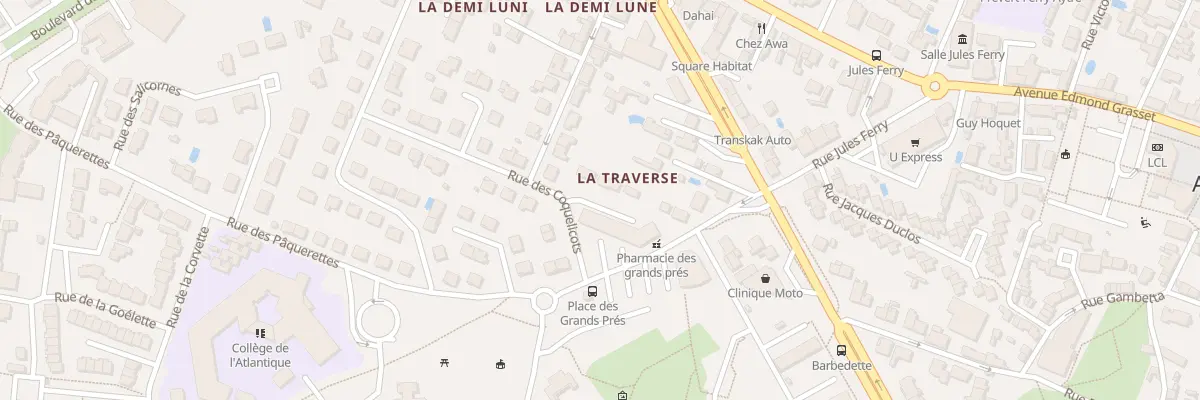 Plan du 2 Rue des Coquelicots à Aytré
