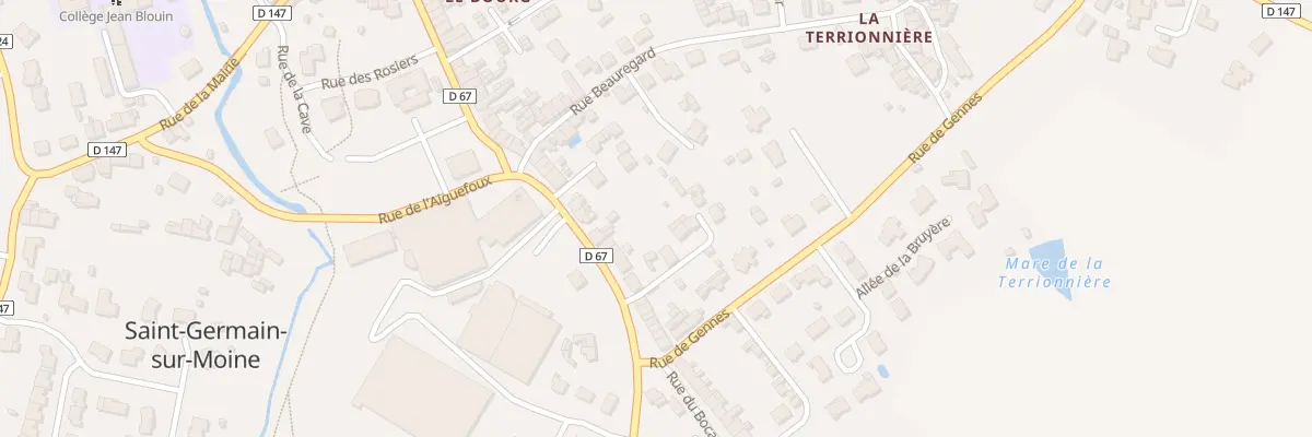 Plan du 4 Imp des Bottiers (St Germain) à Sèvremoine