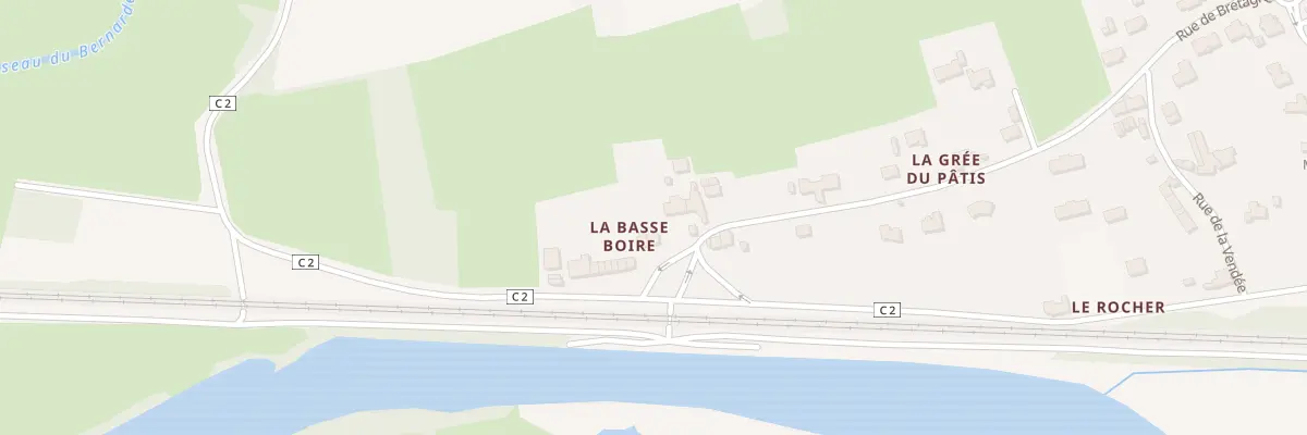 Plan du 34 La Basse Boire à Vair-sur-Loire