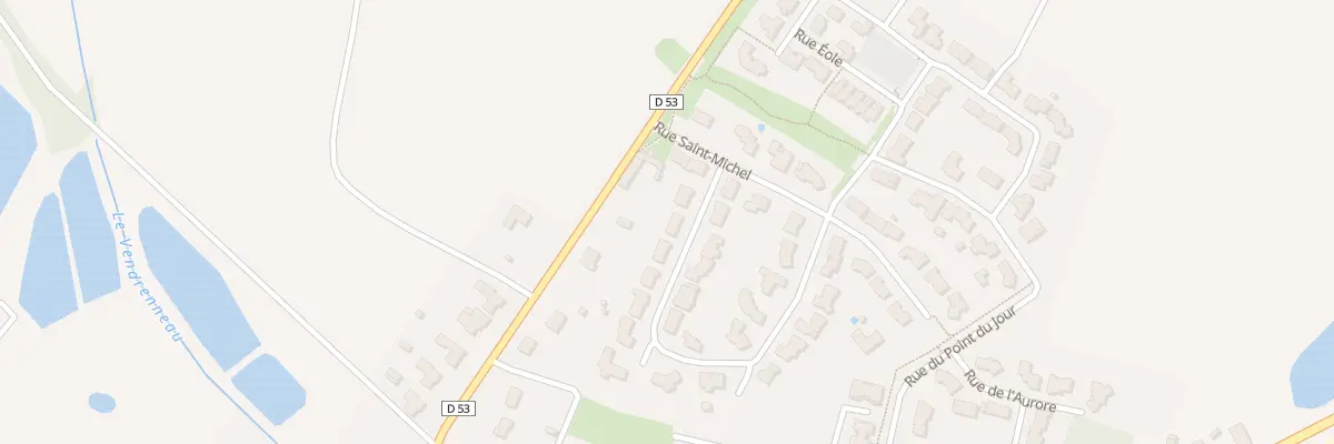 Plan du 4 Rue St Gabriel à Vendrennes