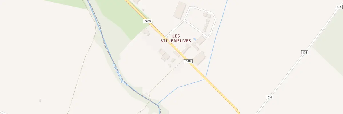 Plan du 1 Les Villeneuves à Sainte-Pexine