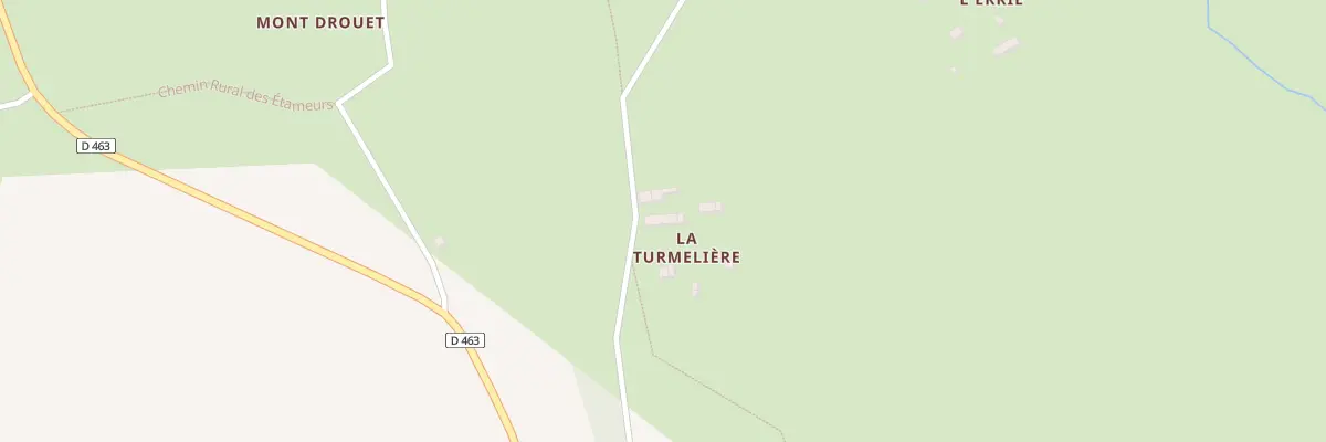 Plan du 21 Rue des Lavandières à Coulouvray-Boisbenâtre