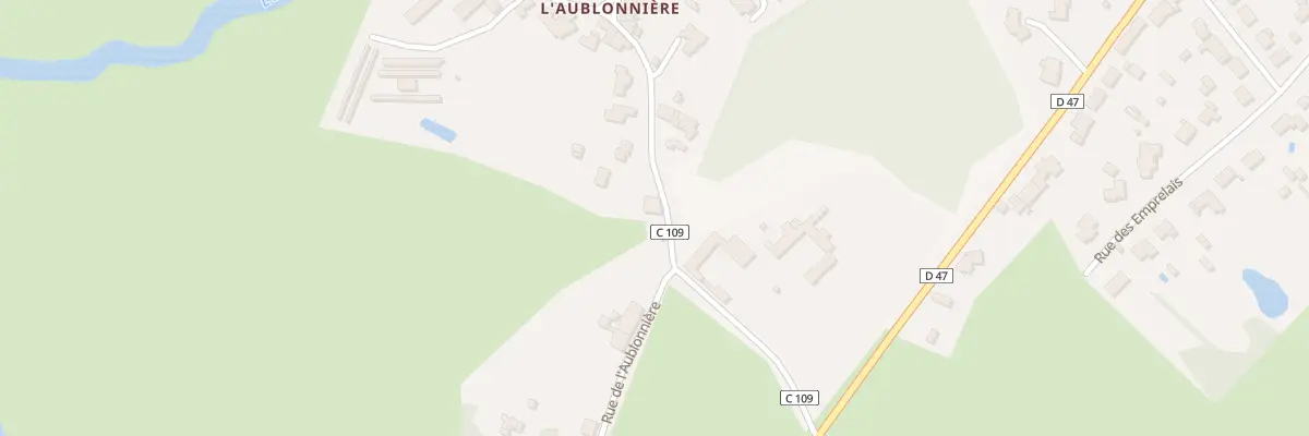 Plan du 60 Rue de l’aublonnière à Sainte-Cécile