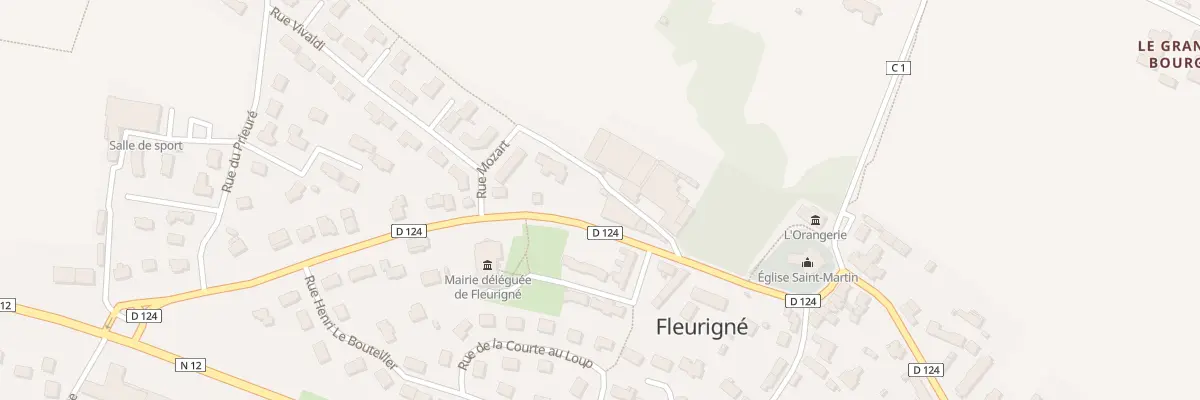 Plan du 6 Av de Bretagne à La Chapelle-Fleurigné