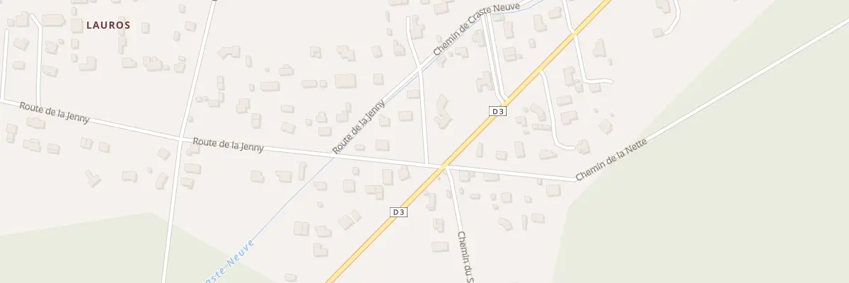 Plan du 4B Rte de la Jenny au Porge