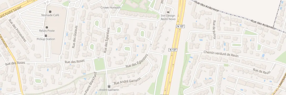 Plan du 32 Rue des Églantiers à La Rochelle