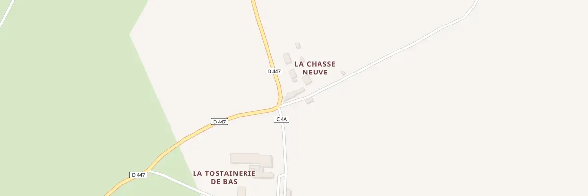 Plan du 1 La Chasse Neuve à Rampan