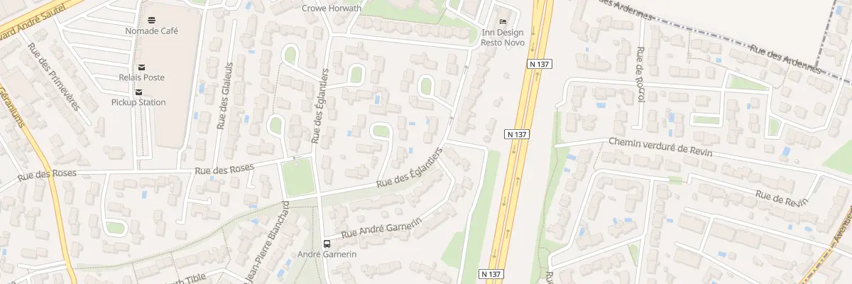 Plan du 34 Rue des Églantiers à La Rochelle