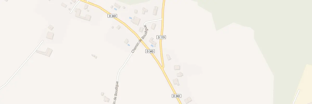 Plan du 298 Rte de l’Abbaye à Hastingues
