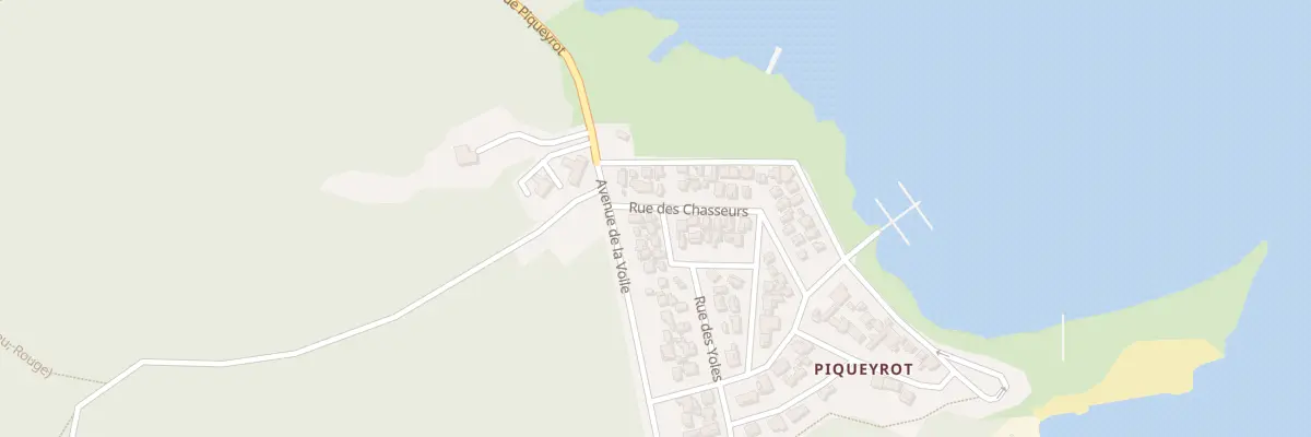 Plan du 3 Rue des Chasseurs à Hourtin