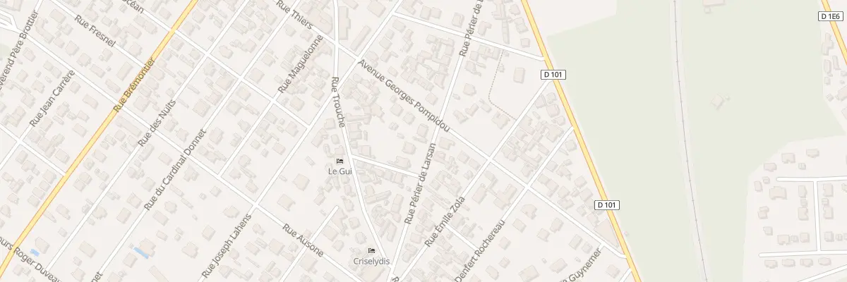 Plan du 23 Rue du Périer de Larsan à Soulac-sur-Mer
