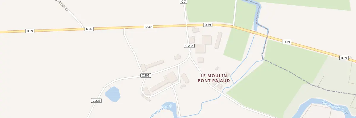 Plan du 2 Le Breuil à Sainte-Cécile