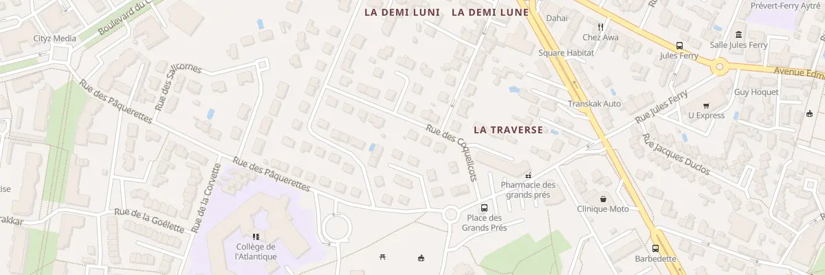 Plan du 9 Rue des Coquelicots à Aytré