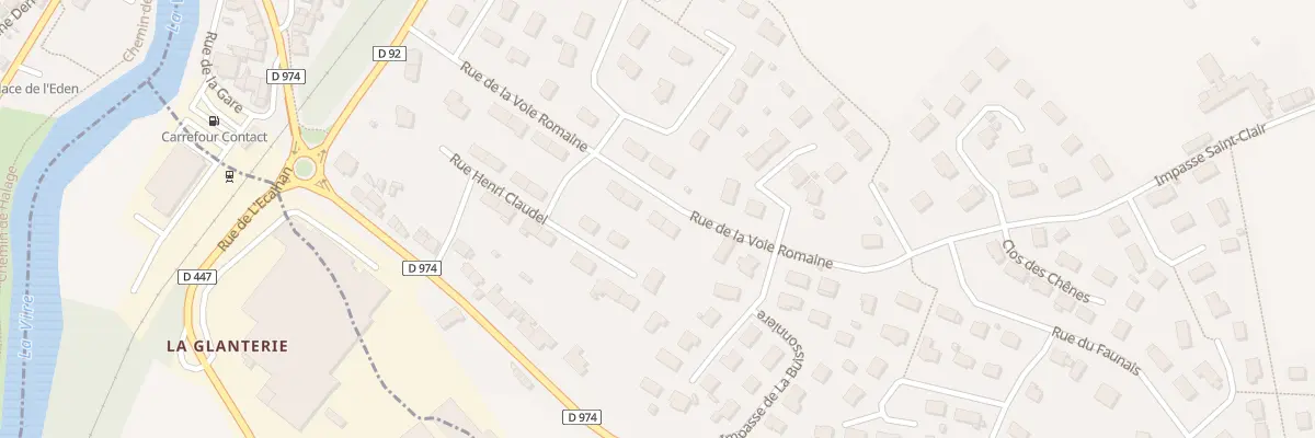 Plan du 16 Rue de la Cavée à La Meauffe