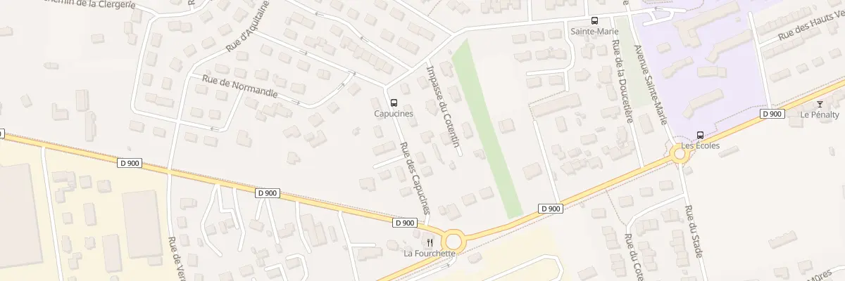 Plan du 4 Rue des Capucines à Agneaux