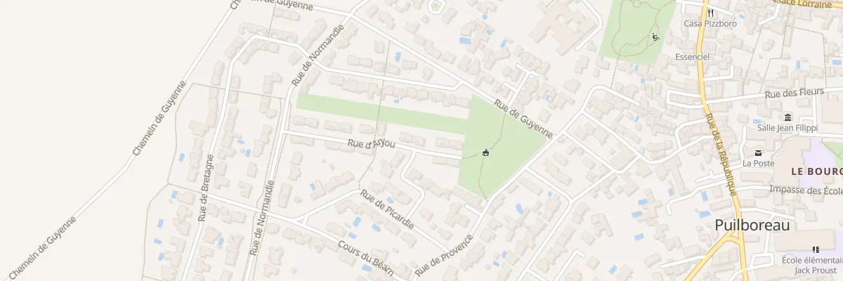 Plan du 15 Rue d’Anjou à Puilboreau