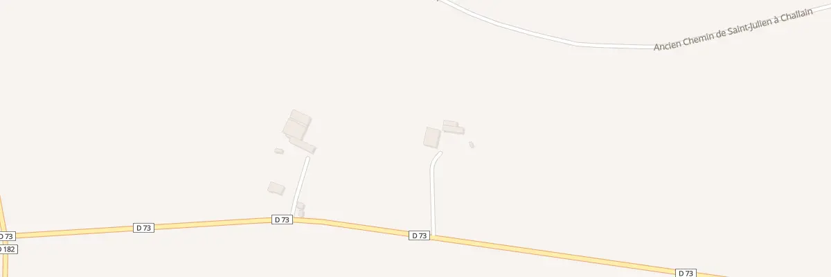 Plan du 5195 Croix Morel à Challain-la-Potherie