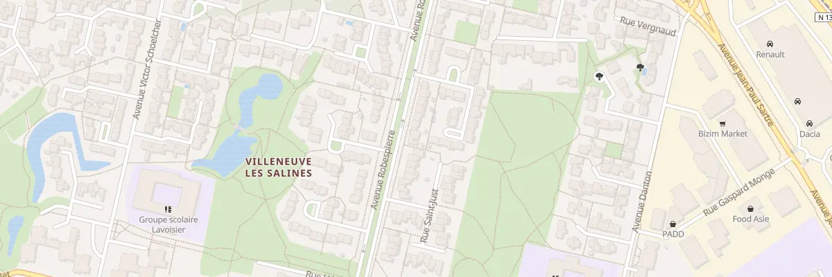 Plan du 31 Av Robespierre à La Rochelle