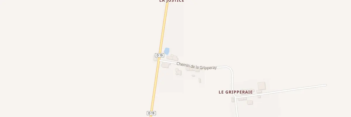 Plan du 3 La Justice à La Roche-Blanche