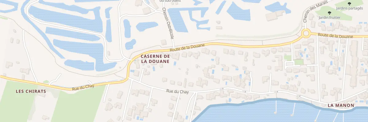 Plan du 55 Rte de la Douane à Angoulins