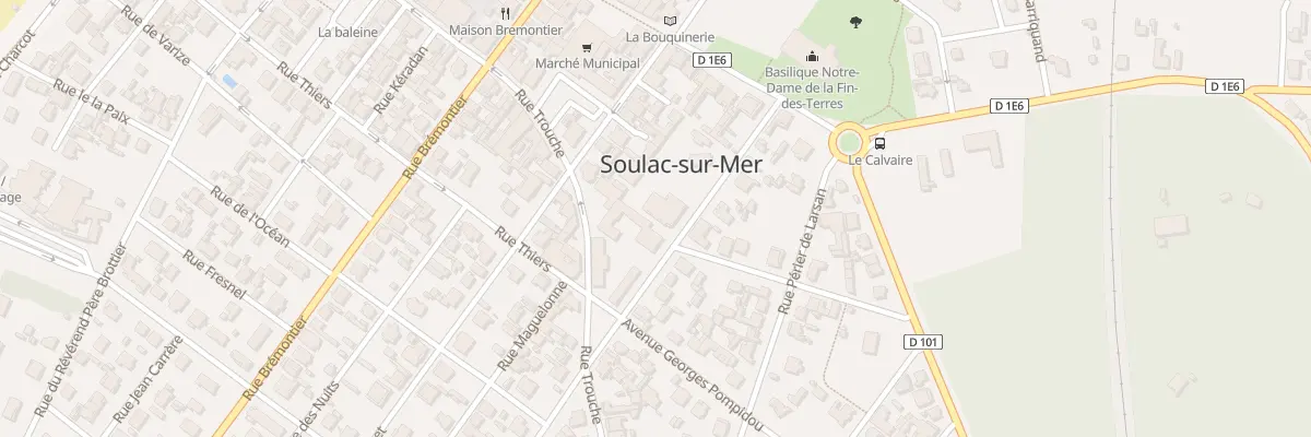Plan du 5B Rue Joseph Lahens à Soulac-sur-Mer