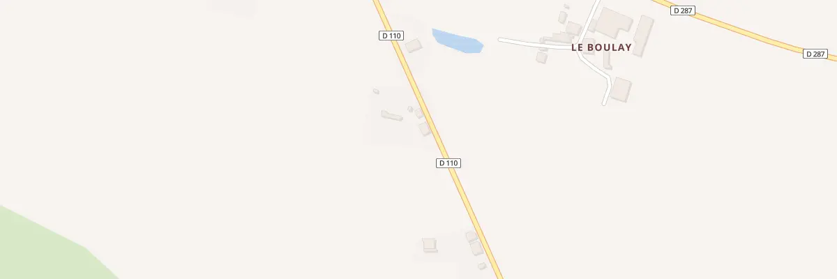 Plan du 368 Rte de Congrier à Saint-Saturnin-du-Limet