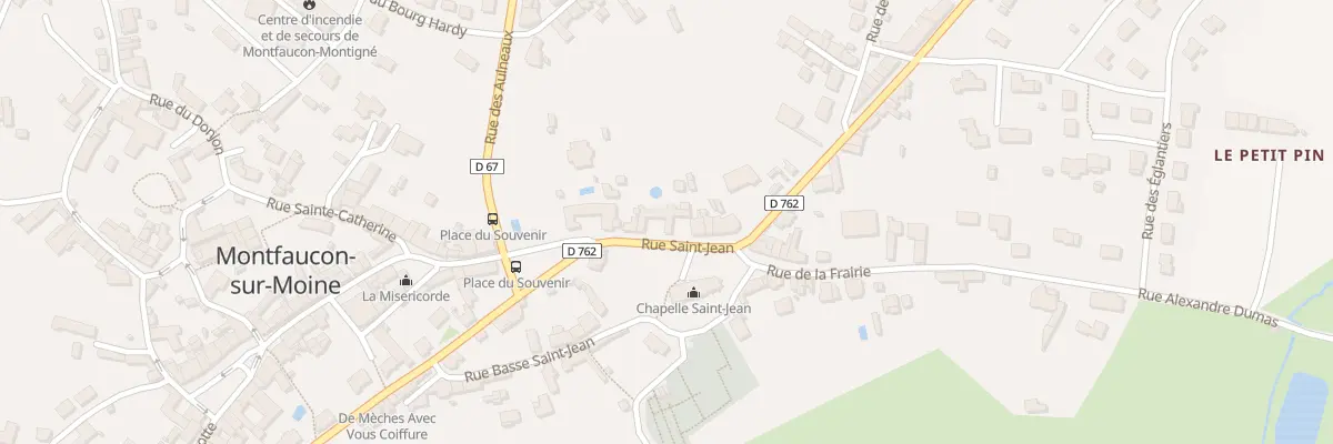 Plan du 24 Rue Saint-Jean à Sèvremoine
