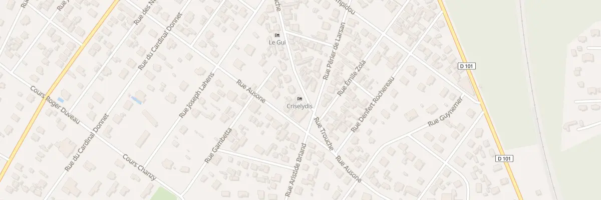 Plan du 67 Rue Trouche à Soulac-sur-Mer