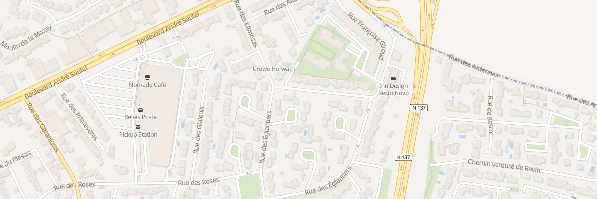 Plan du 7 Sq des Genêts à La Rochelle