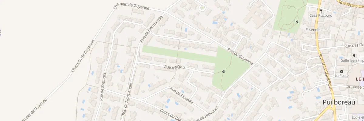 Plan du 19 Rue d’Anjou à Puilboreau