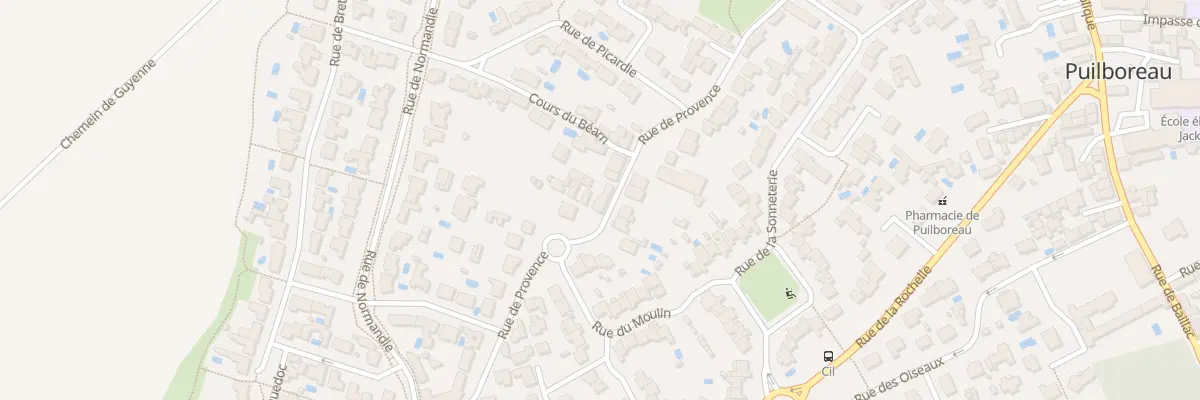 Plan du 40 Rue de Provence à Puilboreau