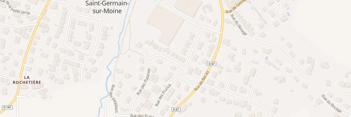 Plan du 6 Rue des Acacias (Germain Moine à Sèvremoine