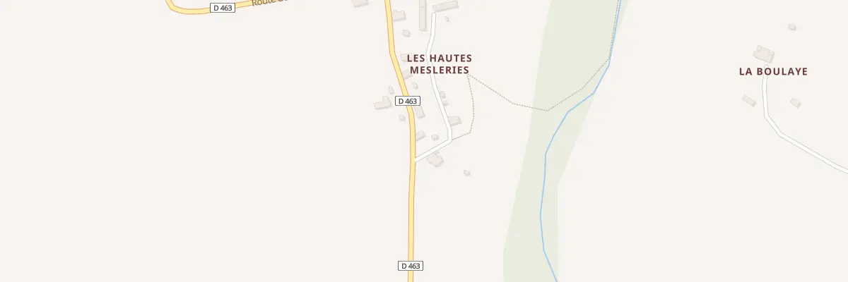 Plan du 12 Rte des Mesleries à Saint-Laurent-de-Cuves