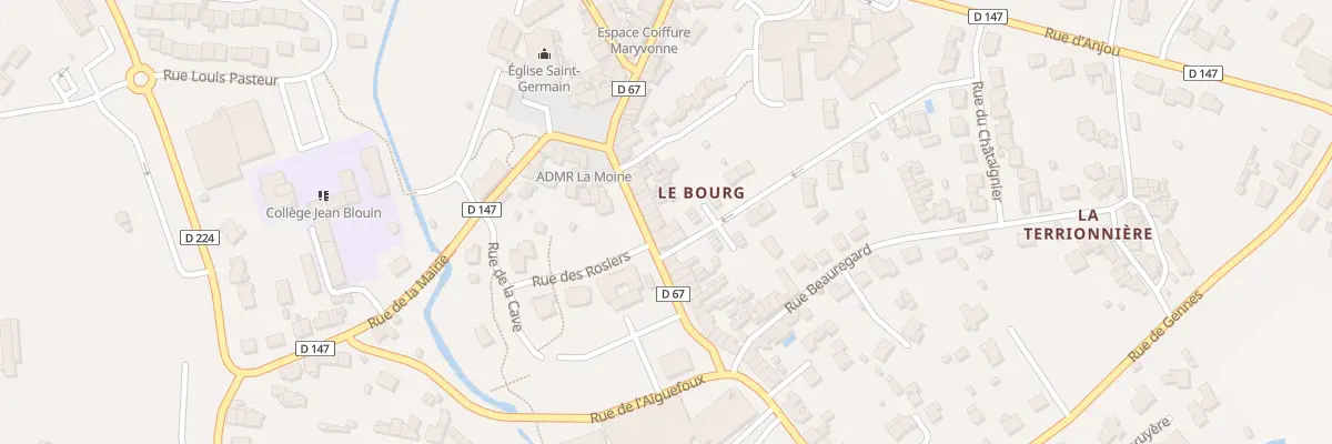 Plan du 14 Rue des Bottiers (St Germain) à Sèvremoine
