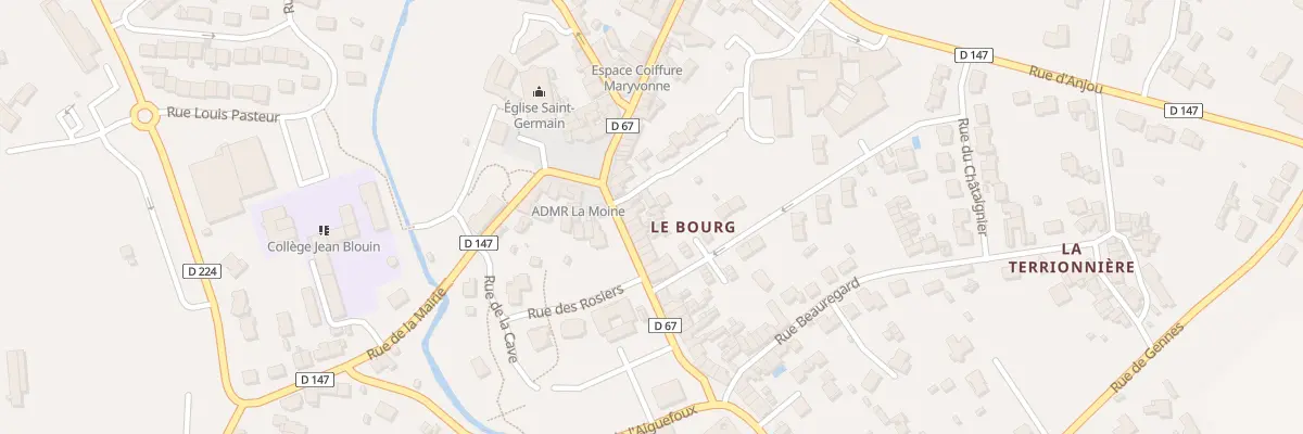 Plan du 2 Imp des Tisserands (Germain Mo à Sèvremoine