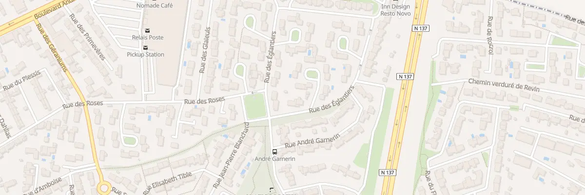 Plan du 42 Rue des Églantiers à La Rochelle